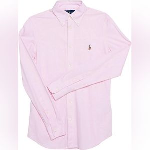 Polo Ralph Lauren Long Sleeve Knit Oxford Shirt Size XL